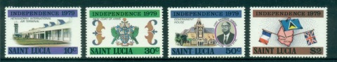 St-Lucia-1979-Independence-MUH