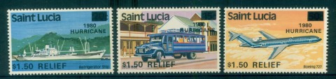 St-Lucia-1980-Hurricane-Relief-Opt-MUH-Lot55127