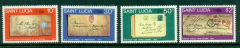 St-Lucia-1980-London-80-Stamp-Ex-Muh