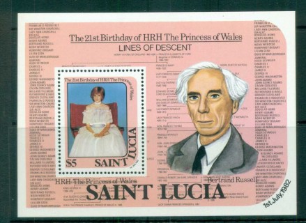 St-Lucia-1982-Princess-Diana-21st-Birthday-MS-MUH-lot81993