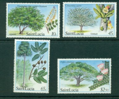 St-Lucia-1984-Trees-MUH-Lot21288