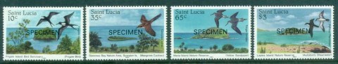 St-Lucia-1985-Birds-in-Habitats-SPECIMEN-MUH