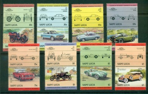 St-Lucia-1985-Cars-MUH-Lot21293