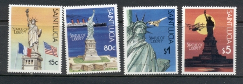 St-Lucia-1987-Statue-of-Liberty-Cent-MUH