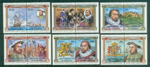 St-Vincent-Grenadines-1983-LOW-British-Monarchs-MUH