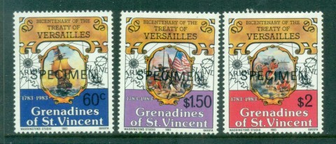 St-Vincent-Grenadines-1983-Treaty-of-Versailles-SPECIMEN-MLH