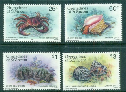 St-Vincent-Grenadines-1985-Shellfish