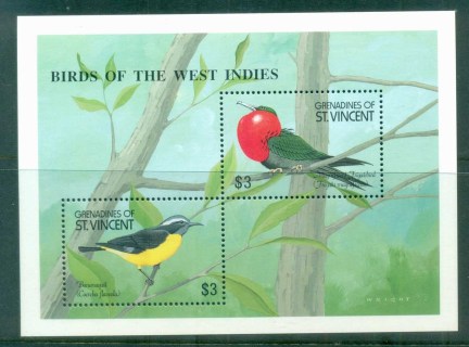 St-Vincent-Grenadines-1990-Birds