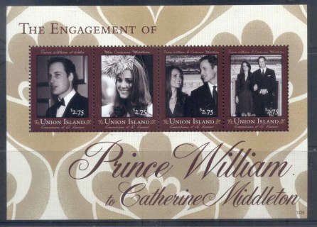 St-Vincent-Union-Is-2011 Royal Engagement William & Kate