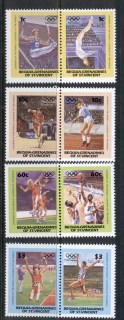 St-Vincent-Bequia-1984-LOW-Summer-Olympics-MUH