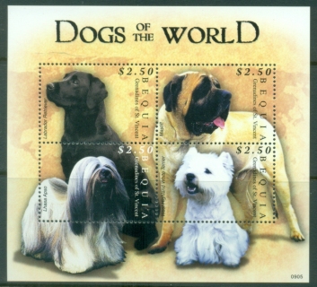 St-Vincent-Bequia-2009-Dogs-of-the-World-MS-MUH