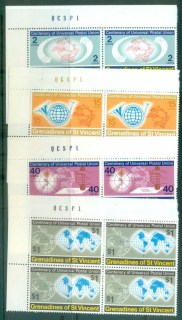 St-Vincent-Grenadines-1974-Centenary-of-UPU-Blk-4-MUH-lot76381