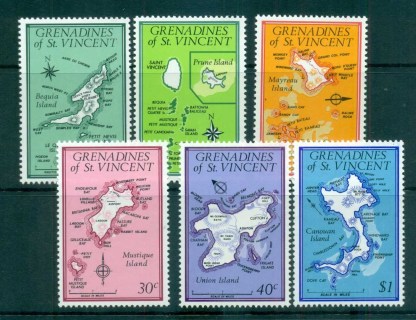 St-Vincent-Grenadines-1974-Island-Maps-MUH-lot72946