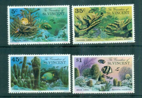 St-Vincent-Grenadines-1976-Fish-Coral-MUH-lot72966