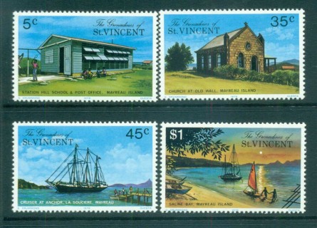 St-Vincent-Grenadines-1976-Mayreau-Island-Views-MUH-lot72968