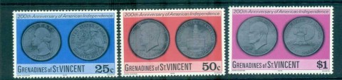 St-Vincent-Grenadines-1976-USA-Bicentennial-Coins-MUH-lot72967