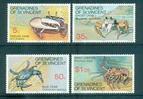 St-Vincent-Grenadines-1977-Crabs-MUH-lot72969