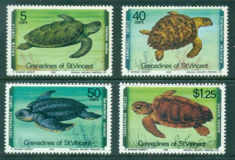 St-Vincent-Grenadines-1978-Turtles-MLH