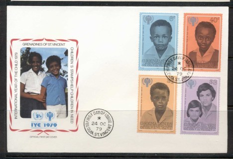 St-Vincent-Grenadines-1979-IYC-International-year-of-the-Child-FDC