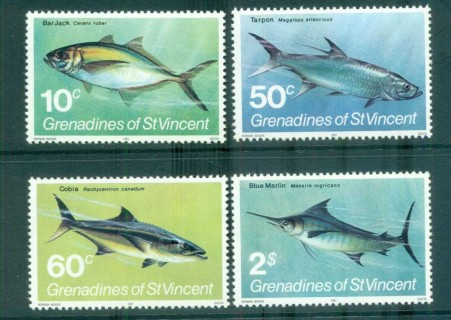 St-Vincent-Grenadines-1981-Fish-MUH-lot72992