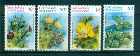 St-Vincent-Grenadines-1982-Cactus-Flowers-MUH-lot72993