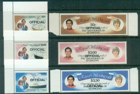 St-Vincent-Grenadines-1982-Charles-Diana-Royal-Wedding-OFFICIAL-MUH