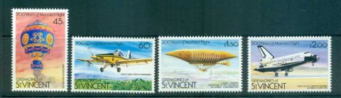 St-Vincent-Grenadines-1983-200-years-of-Manned-Flight-MUH-lot73005