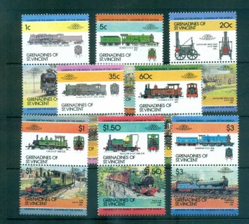 St-Vincent-Grenadines-1984-87-LOW-Locomotives-Trains-II-MUH-lot73012