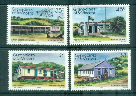 St-Vincent-Grenadines-1984-Canouan-Island-Views-MUH-lot73013