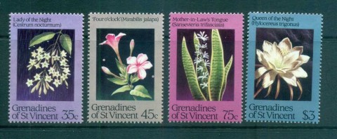 St-Vincent-Grenadines-1984-Night-Blooming-Flowers-MUH-lot73014