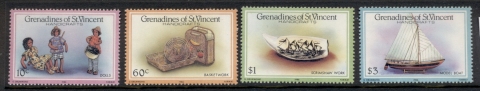 St-Vincent-Grenadines-1986-Handicrafts-MUH