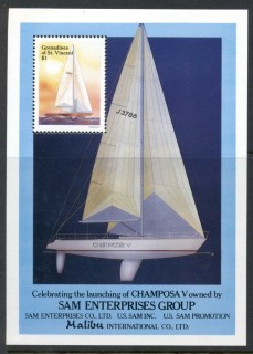 St-Vincent-Grenadines-1988-Americas-Cup-Yachts-MS-MUH