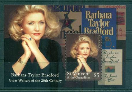 St-Vincent-Grenadines-2000-Barbara-taylor-Bradford-MS-MUH-lot66609