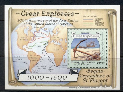 St-Vincent-Bequia-1988-Great-Explorers-MS-MUH