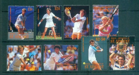 St-Vincent-Bequia-1988-Tennis-MUH-lot73045