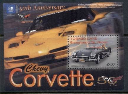 St-Vincent-Tobago-Keys-2003-Corvette-100th-Anniversary-MS-MUH_1