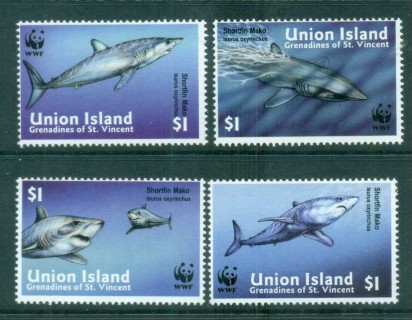 St-Vincent-Union-Is-2002 WWF Shortfin Mako Shark