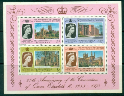 St-Vincent-Grenadines-1978-QEII-Silver-Jubilee-MS-MUH