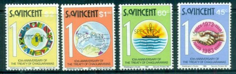 St-Vincent-1983-Treaty-of-Chaguaramas-SPECIMEN-MLH