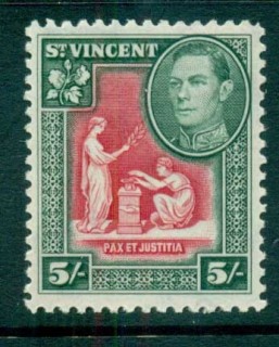 St-Vincent-1938-47-KGVI-Pictorial-5-MUH-lot72875