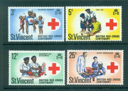 St-Vincent-1970-Red-Cross-MUH-lot72698