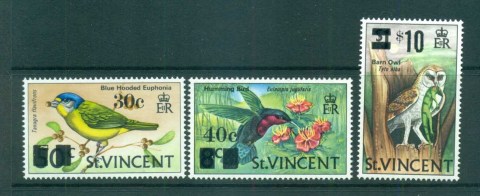 St-Vincent-1973-Birds-Surcharge-Opts-MUH-lot72727