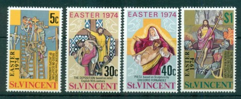 St-Vincent-1974-Easter-MUH-lot72729