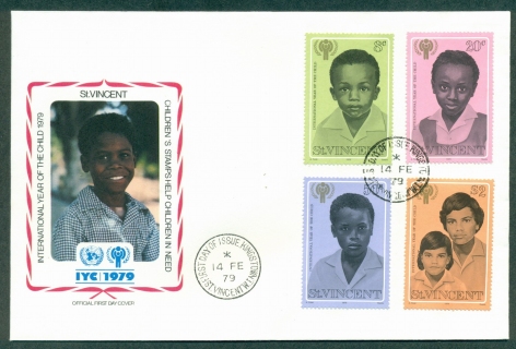 St-Vincent-1979-IYC-International-Year-of-the-Child-FDC-lot32120