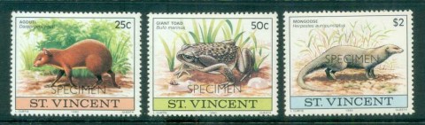 St-Vincent-1980-Wildlife-Agouti-SPECIMEN-MLH