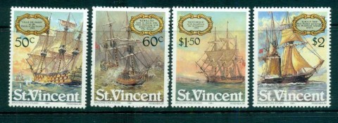 St-Vincent-1981-Sailing-Ships-MUH-lot72785