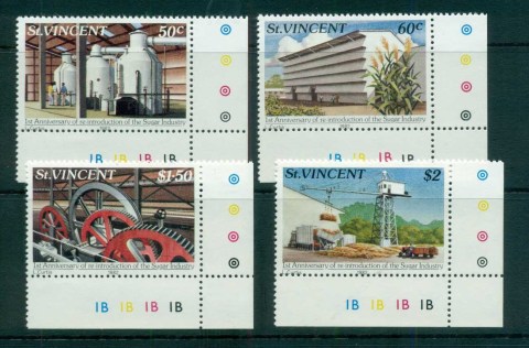 St-Vincent-1982-Sugar-Industry-MUH-lot72792