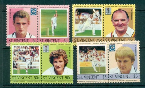 St-Vincent-1985-LOW-Cricket-Players-MUH-lot72816