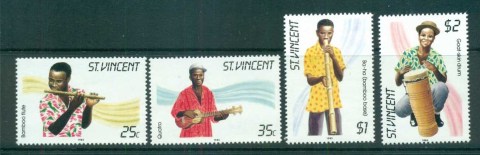 St-Vincent-1985-Traditional-Instruments-MUH-lot72824