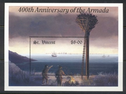 St-Vincent-1986-Spanish-Armada-Ships-MS-MLH